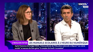 LÉcole du futur 18102024  Les manuels scolaires à lheure du numérique [upl. by Zimmermann]