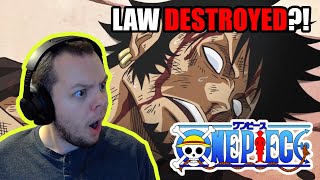 IS THIS OVER FOR LAW l ONE PIECE EPISODES l 661662 FIRST TIME REACTION [upl. by Hanaj]