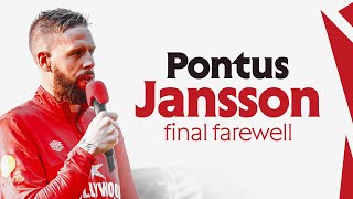 Pontus Janssons FULL Final Farewell speech 😢🎩 [upl. by Cogen683]