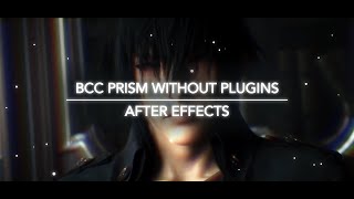 BCC prism without plugins  after effects tutorial [upl. by Elocen]