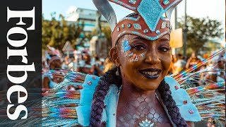 Inside The French Antilles Most Colorful Celebration  Forbes [upl. by Lurette62]