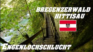 Engenlochschlucht Hittisau  Abenteuerwanderung im Bregenzerwald  4K [upl. by Llennod]