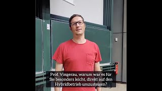 HHU  Hybridlehre im Sommer 2021 2 Statement Prof Vosgerau [upl. by Ilsel]