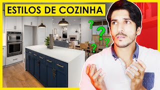 7 ESTILOS DE COZINHA PLANEJADA [upl. by Idelia]