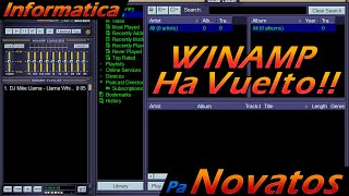 WinAmp  El reproductor que marcó una época ha vuelto [upl. by Ralli817]