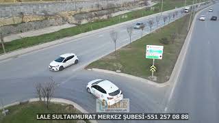 LALE SÜRÜCÜ KURSLARI KÜÇÜKÇEKMECE DİREKSİYON SINAVI EĞİTİM ALANI 1 GÜZERGAH [upl. by Kaylyn854]