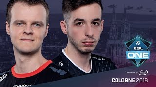 CSGO  Astralis vs G2 Dust2 Map 1  UB Round 3  ESL One Cologne 2018 [upl. by Aneleiram]