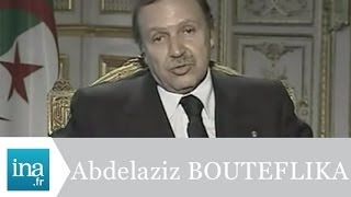 Abdelaziz Bouteflika et les Harkis  Archive INA [upl. by Alilad524]