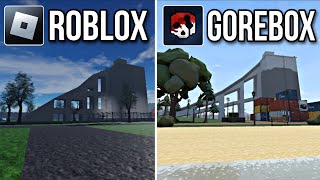 I Played GoreBox RIPOFFS in Roblox [upl. by Annoyk581]