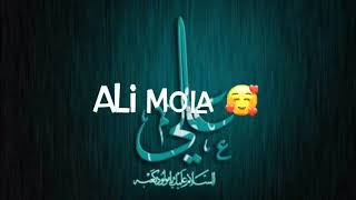 ali mola ali mola remix status  beautiful status  qawali status  ali status [upl. by Alithea]