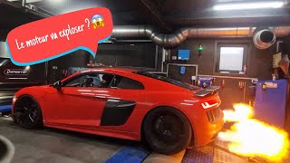 JEXPLOSE LA LIMITE DU BLOC DE LA R8 TWINTURBO 😱🚀 [upl. by Saks]