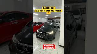 Honda JAZZ RS CVT 2019 jazz2019 jualjazz2019 mobilbekaspurwokerto [upl. by Inalel660]