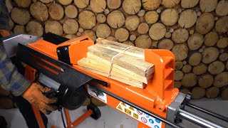 How to Make Kindling FAST with Your Log Splitter [upl. by Odraccir537]