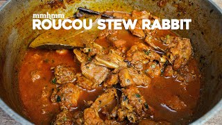 Roucou Stew Rabbit  Amazing quotCountry Stylequot Rabbit Recipe [upl. by Cassady666]