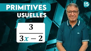 Primitives Usuelles  Ex 15 BAC Terminale [upl. by Anelram]