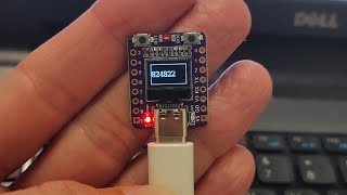 ESP32C3 board with embedded OLED display [upl. by Asilenna]