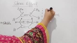 Steric effect in organic compounds [upl. by Nnarefinnej]