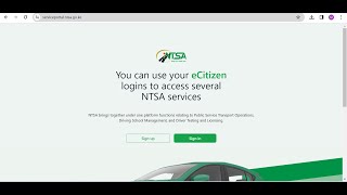 How To Do Vehicle Ownership Transfer Through eCitizen [upl. by Asilad]