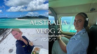 AUSTRALIA VLOG 2  AIRLIE BEACH  WHITSUNDAYS SCENIC FLIGHT amp RAFT TOUR  MAISIE FOLEY [upl. by Htiel]