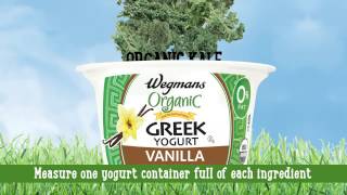 Wegmans Organic Greek Yogurt Smoothie [upl. by Onimod]