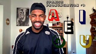 Real Spanish Pronunciation 1 Vowels vocales [upl. by Jaehne]