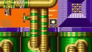 Lets Play Sonic the Hedgehog 2 Oil Ocean Zone Part 2 [upl. by Mit]