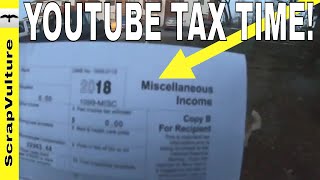 Do YouTubers Pay Taxes on YouTube Earnings  2019 Google Adsense Ad Revenue Tax plan [upl. by Ahoufe]