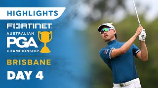 Australian PGA Championship Round 4 Highlights  Wide World of Sports [upl. by Malvie]