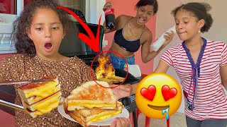 LAS NIÑAS COCINERAS 👩🏻‍🍳🍱🧑‍🍳Parte 14 Los sándwiches 🥪🤤🔥 [upl. by Nnylireg]