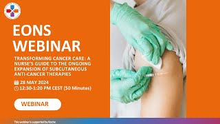 EONS Webinar  Transforming Cancer Care [upl. by Aerol375]