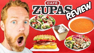 Café Zupas Restaurant Review  Taste Test [upl. by Sylvester]