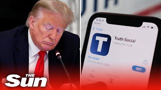 Trump announces ‘TRUTH Social’ his own social media network [upl. by Lorraine]