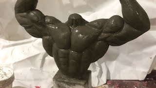 I sculpt first time RonnieColeman8 body 😍 [upl. by Gabe]