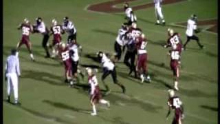 RB Caleb Kinlaw 40 Highlights Goose Creek football 2010 [upl. by Lednar624]