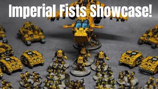 Legions Imperialis  Imperial Fists Showcase [upl. by Nanreit479]