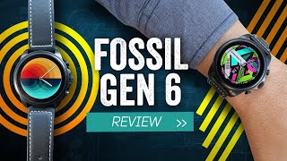 Fossil Gen 6 Review High Speeds Hard Specs Soft Wear [upl. by Esyle]