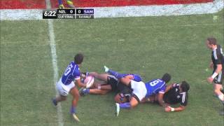 USA Sevens 2012 Cup Final New Zealand vs Samoa  1st half [upl. by Adlesirk]