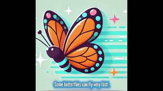 Fun Facts for Kids 6 Amazing Fun Facts About Butterfly funfactsforkids naturefacts [upl. by Sinnaiy]