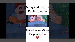 mitsy or Hiroshi bache baan gae 🥺😶shinchain [upl. by Ayet854]