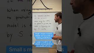 Coefficient of determination and standard deviation of residuals apstatistics apstat [upl. by Saerdna]