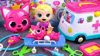 95 Minutes Disney Doctor Toys ASMR Satisfying Unboxing Cute Ambulance Playset vs Tina Unboxing Toys [upl. by Eelirak61]