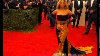 Beyonce Knowles Stunned In Givenchy Dress Arriving 2013 MET GALA [upl. by Enomad]