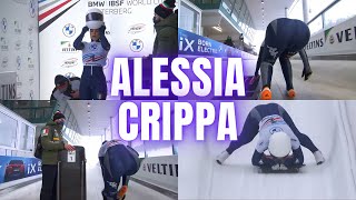 Alessia Crippa 🇮🇹  BMW IBSF World Cup 20202021  Women’s Skeleton [upl. by Basir378]