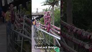 LoveLock Bridge Langkawi Malaysia shorts love lovelockbridge malaysia [upl. by Annaoi310]