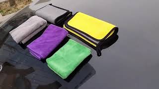 Microfiber cleaning towel  Vehicle  Kitchen cleaning clothes  microfiber kitchencleaning [upl. by Pat]