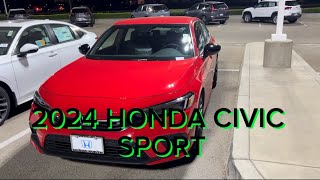 2024 Honda Civic Sport [upl. by Darees]