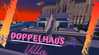 Minecraft Doppelhaus Villa 003 🔵 Es nimmt Formen an [upl. by Riamu688]