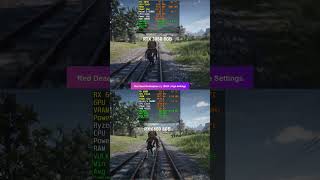 RTX 3050 vs RX 6600 Red Dead Redemption 2 [upl. by Greggory200]