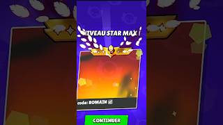 JAI TERMINÉ Brawl Stars  NIVEAU Star MAX 🔥 [upl. by Annoif]