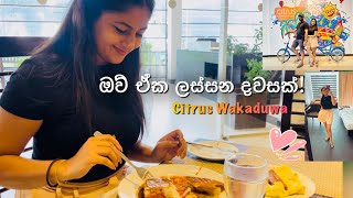 ඔව් ඒක ලස්සන දවසක් 🥰  Citrus Hotel Waskaduwa  Travel vlog by Ushanividanapathirane [upl. by Norma]